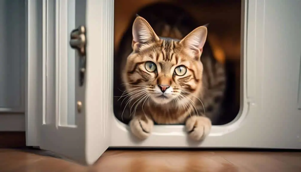 cat door training tips