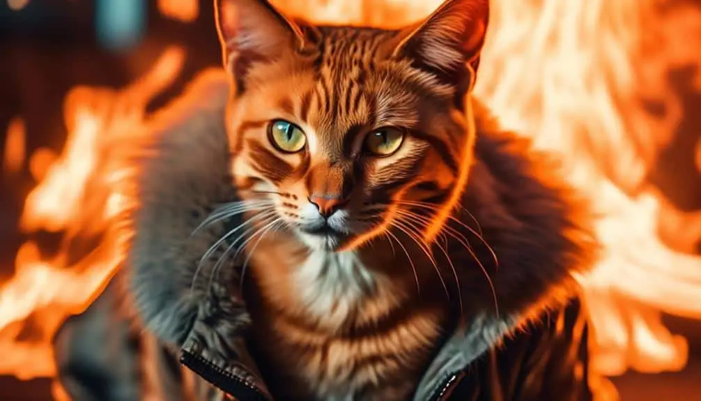 cat heat unveiling fiery signs