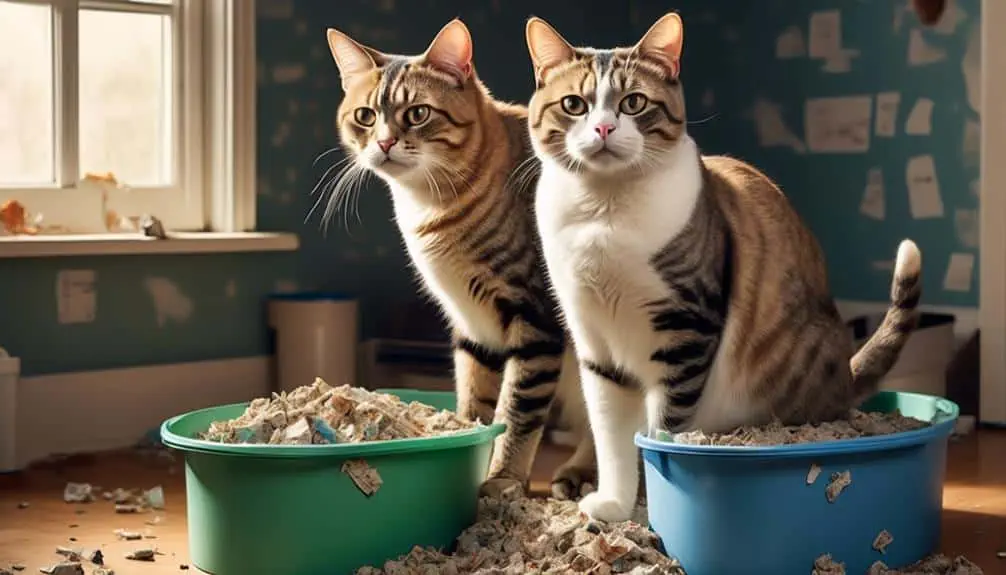 sharing litter boxes a dilemma
