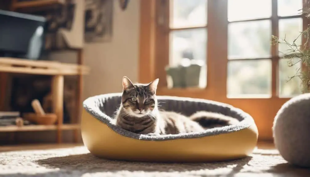 ideal cat friendly living space