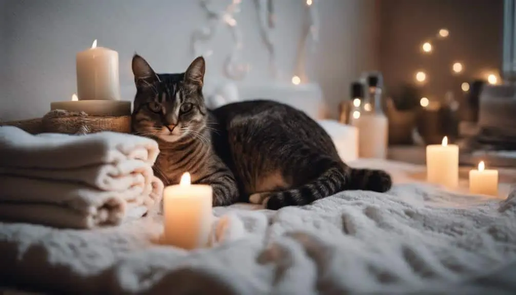 support your cat during labor