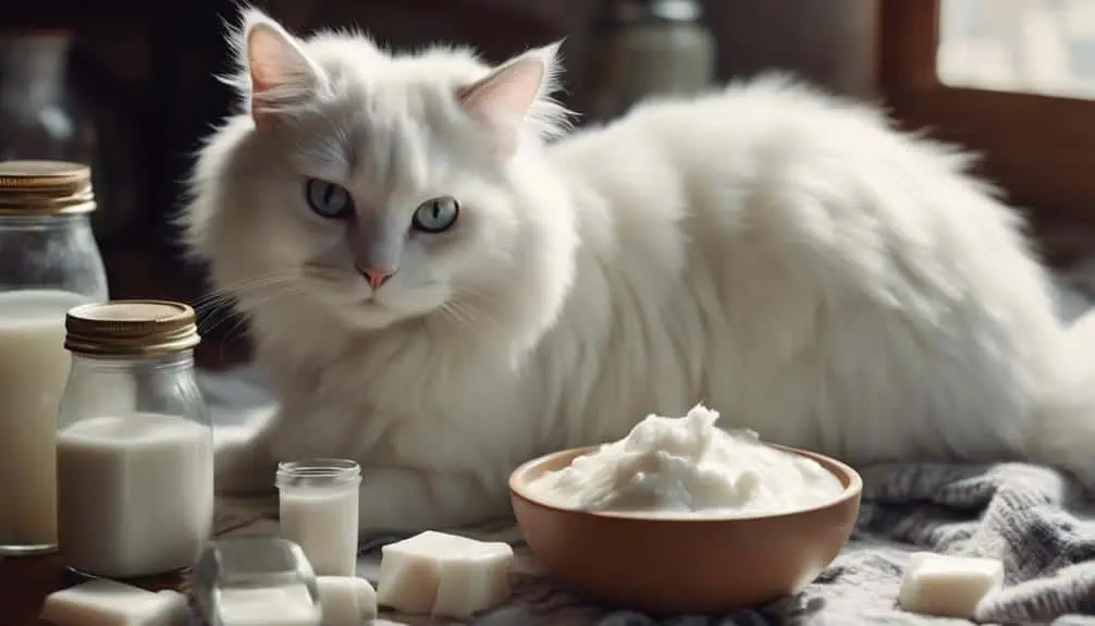 cats love for milk